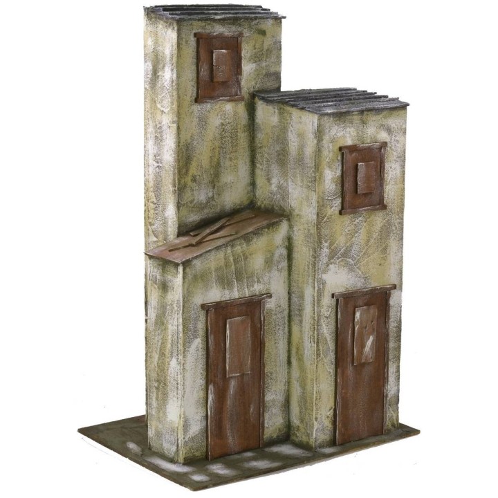 Casa a tre colonne cm 59x43x92 h per statue 30 cm