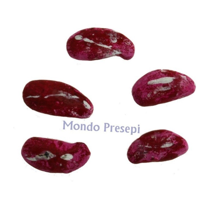 Corta 5 piezas de carne de 1,8 cm.