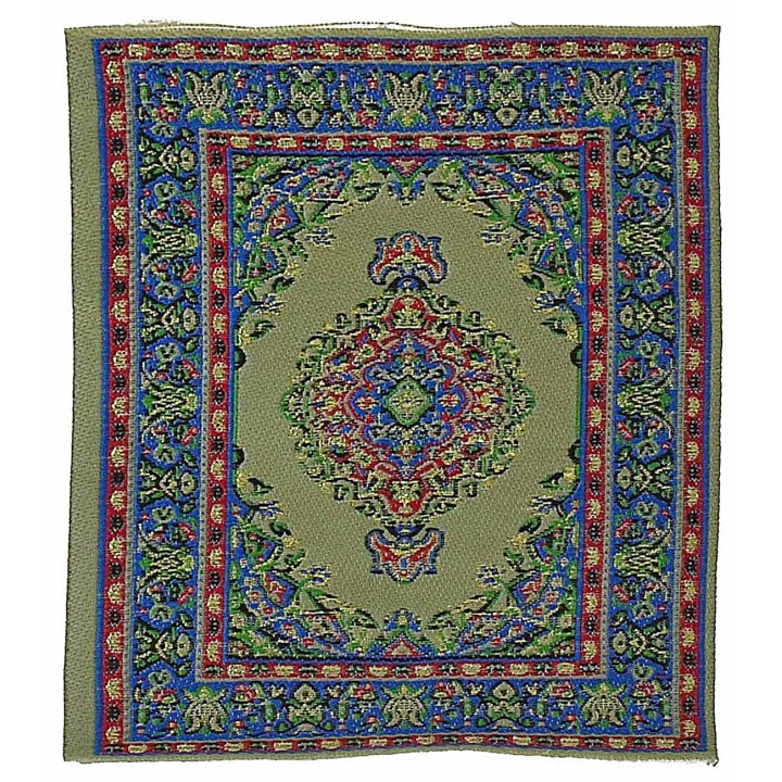 Alfombra verde 16x10 cm