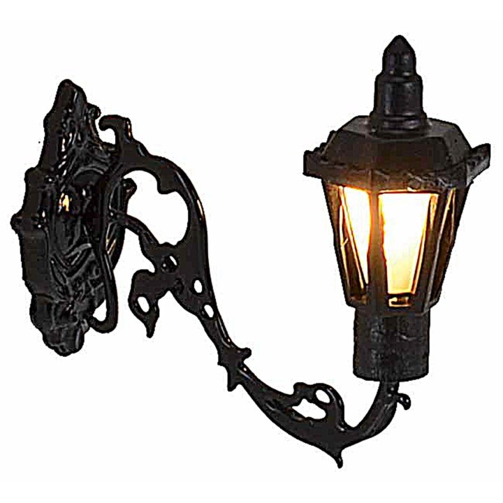 Lanterna inglese 1,8 cm con led 12V luce calda