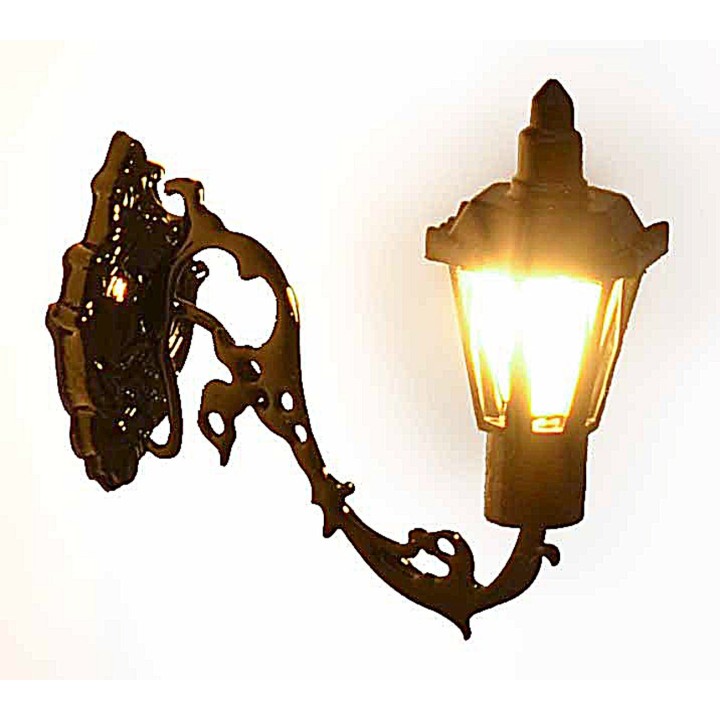 Lanterna inglese 1,8 cm con led 12V luce calda