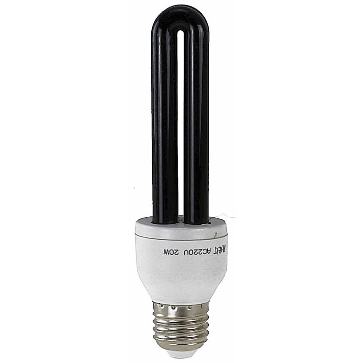 Wood E27 20W lamp 220V.