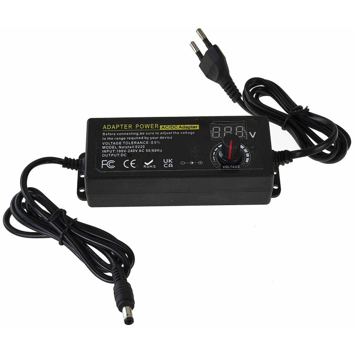 Variable voltage power supply from 3V to 12V 5A