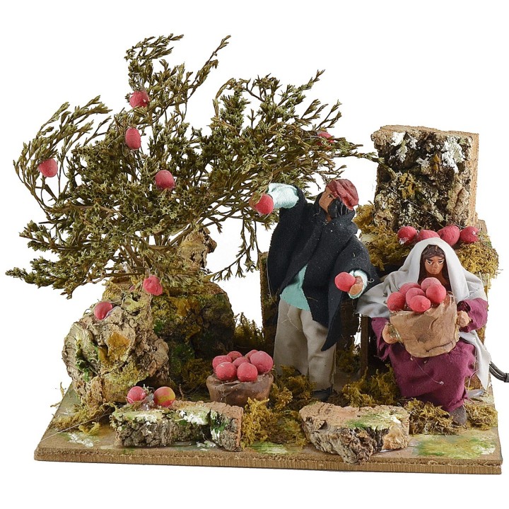 Recolectores de manzanas de doble movimiento de 12 cm