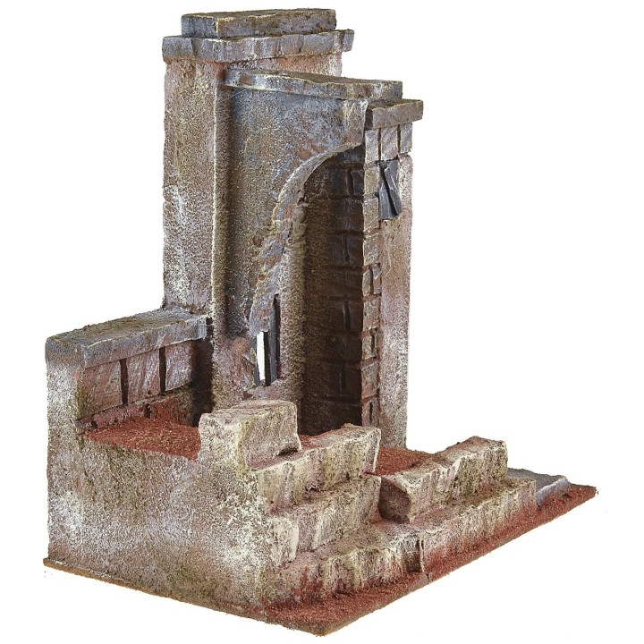 Tratto di salita percorso da Cristo verso il Golgota 25x15x25 h