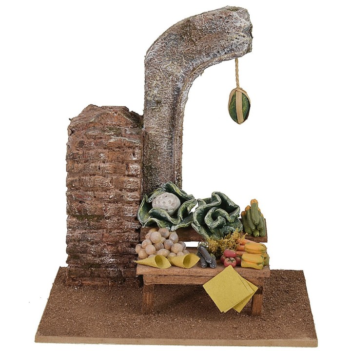 Setting of the fruit vendor 14.5x11.5x16 cm h
