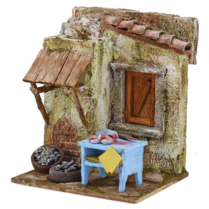 Bodega del pescadero cm 17,5x15x21 h. 