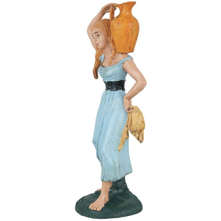 Donna con anfora in spalle 15 cm Euromarchi