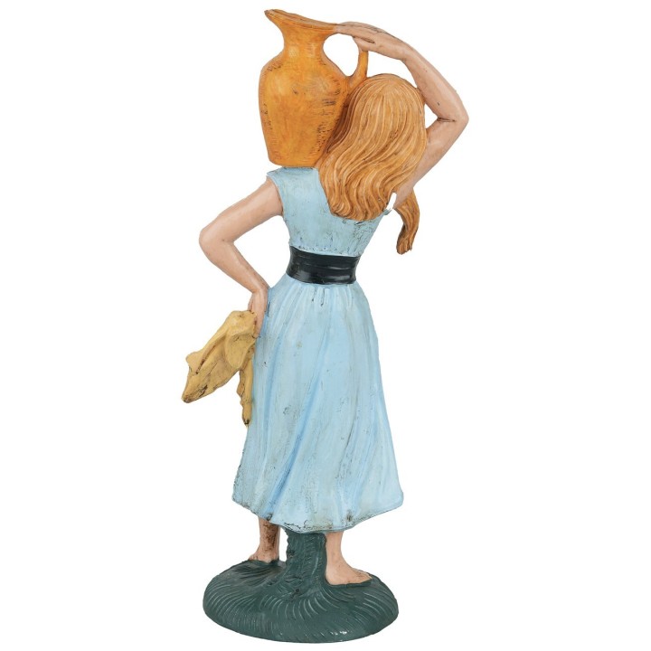 Donna con anfora in spalle 15 cm Euromarchi