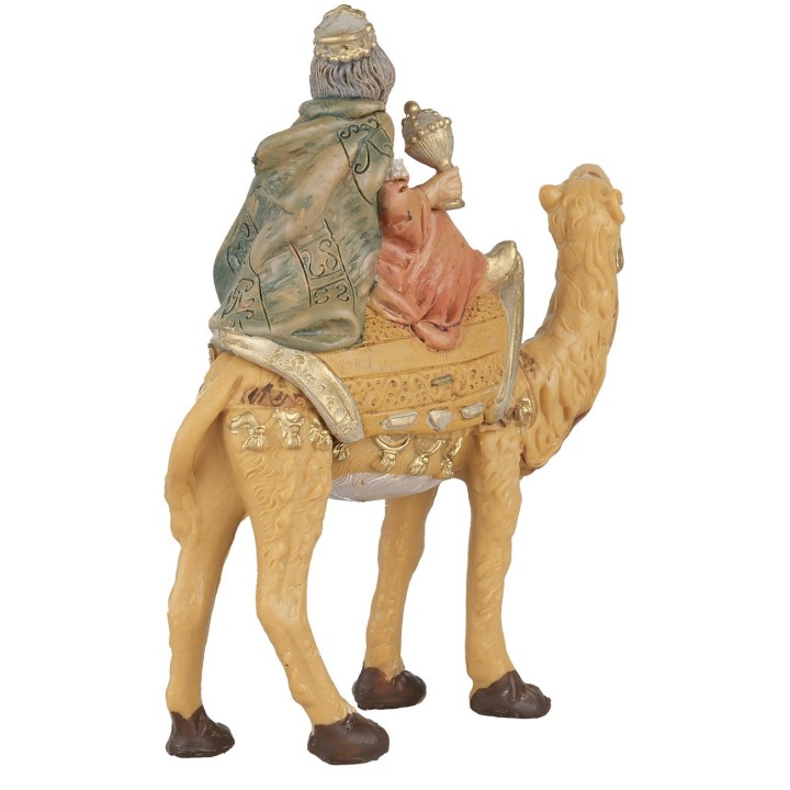 Tre Re Magi a cammello serie 10 cm Euromarchi
