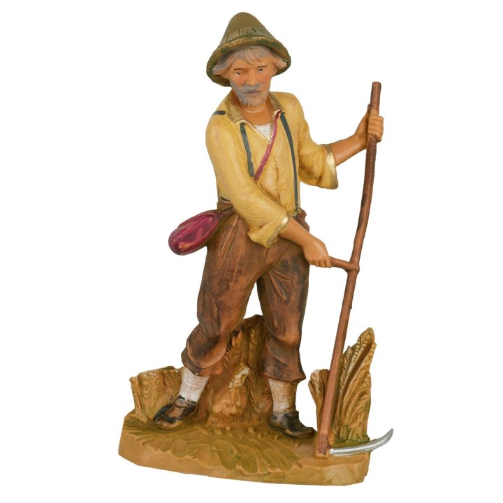 Campesino con hoz 12 cm Fontanini