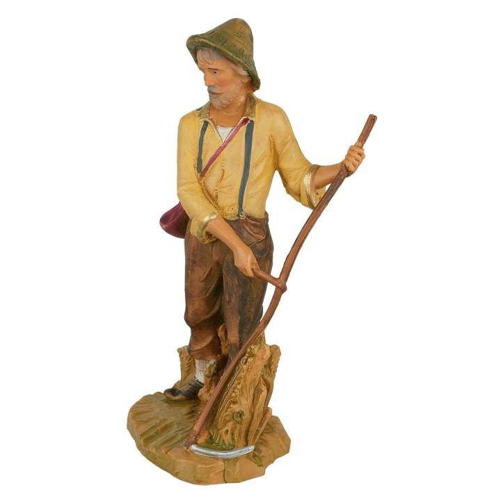 Campesino con hoz 12 cm Fontanini