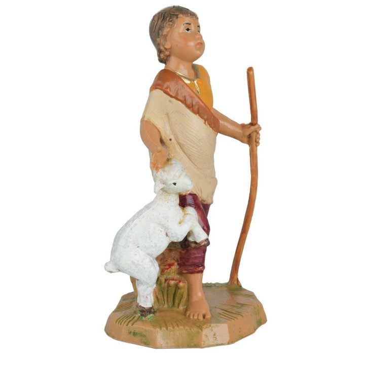 Bambino con agnello serie 12 cm Fontanini
