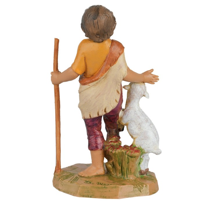 Bambino con agnello serie 12cm Fontanini