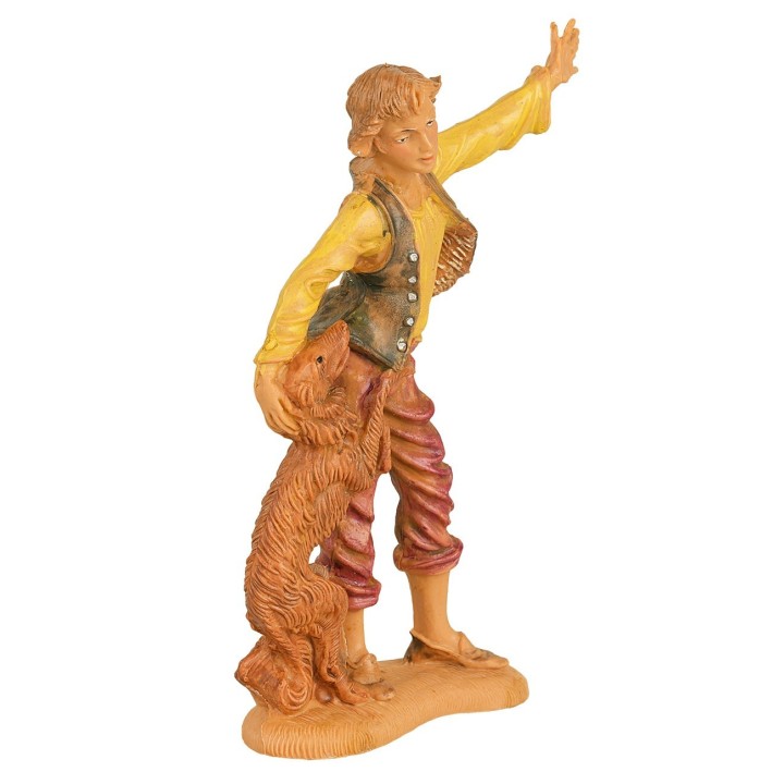 Hombre con perro 10 cm Fontanini