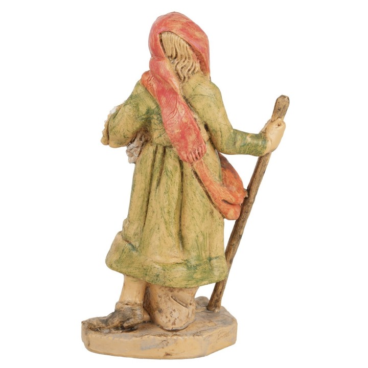 Donna con agnello 10 cm Euromarchi lux