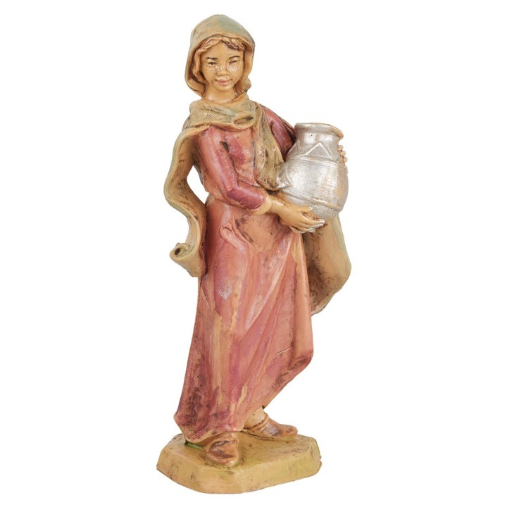 Donna con brocca 10 cm Euromarchi lux