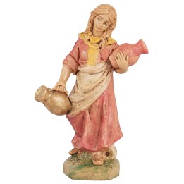 Donna con brocche 10 cm Euromarchi