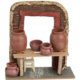 Bottega del vasaio cm 15x8,2x15,5 h
