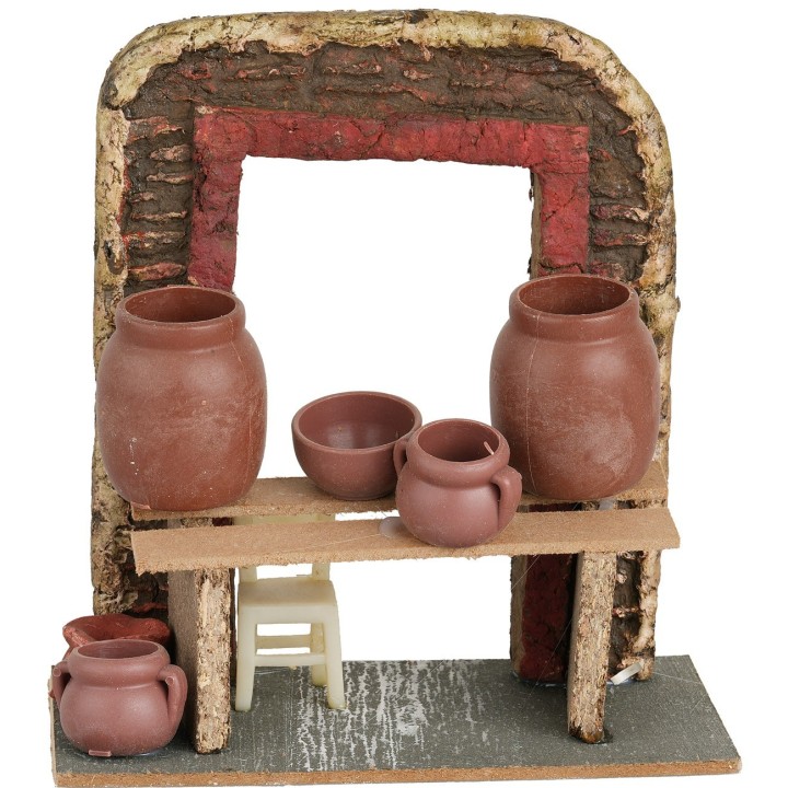 Pottery workshop cm 15x8.2x15.5 h