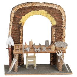 Bottega del fabbro cm 15x8,2x15,5 h