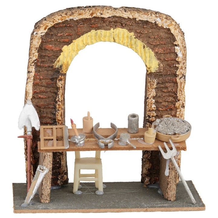 Bottega del fabbro cm 15x8,2x15,5 h