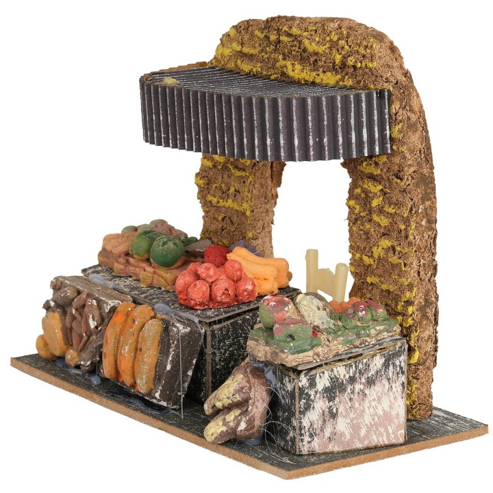 Ambientazione Fruttivendolo cm 15x8x12,5 h