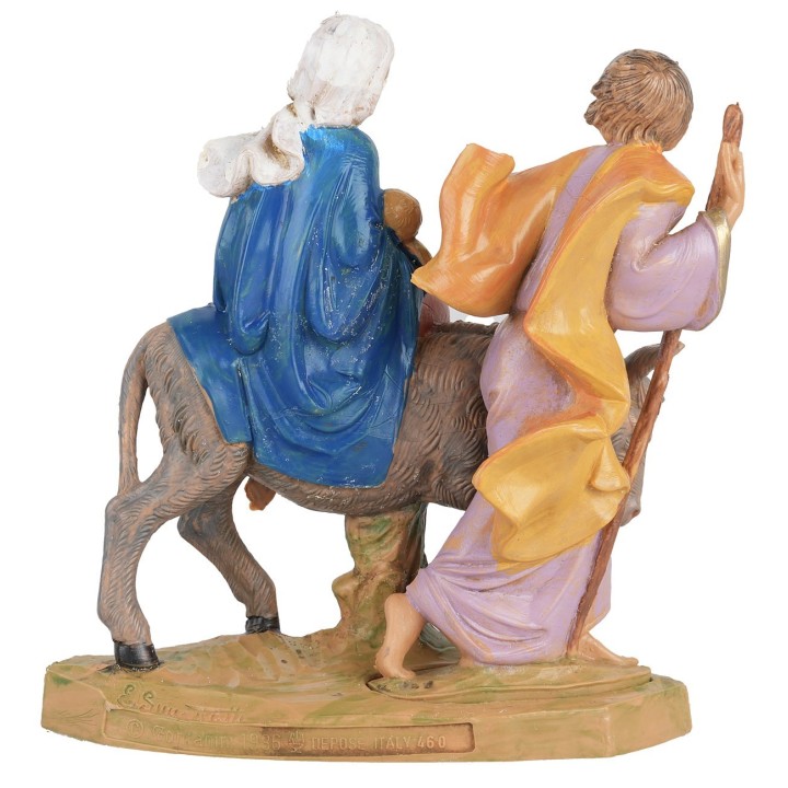 Flight into Egypt cm 12x11x11.5 h Fontanini