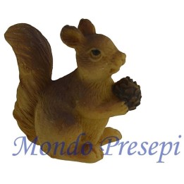 Ardilla de 2,5 cm en resina