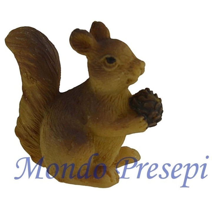 Scoiattolo cm 2,5 in resina