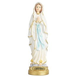 Madonna di Lourdes 22 cm in resina
