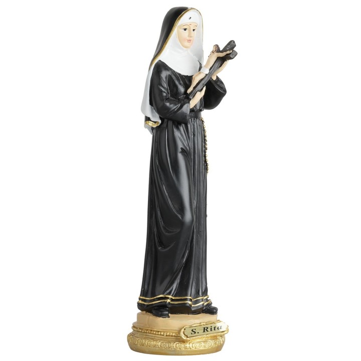 Santa Rita 31 cm in resina