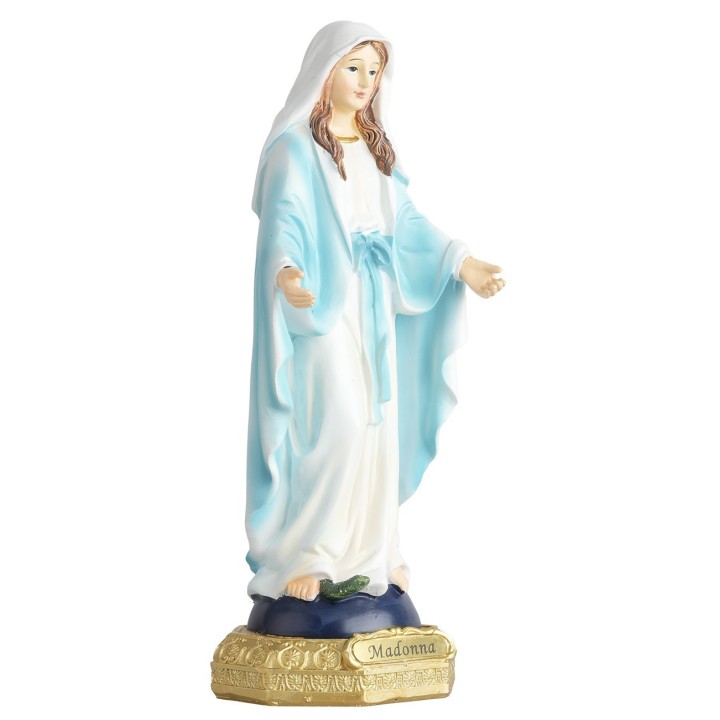 Maria Vergine 15 cm in resina