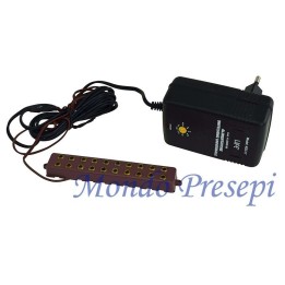 Transformer with power strip 10 seats with variable voltage