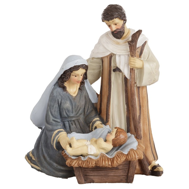 Nativity in block cm 11x8x15.5h