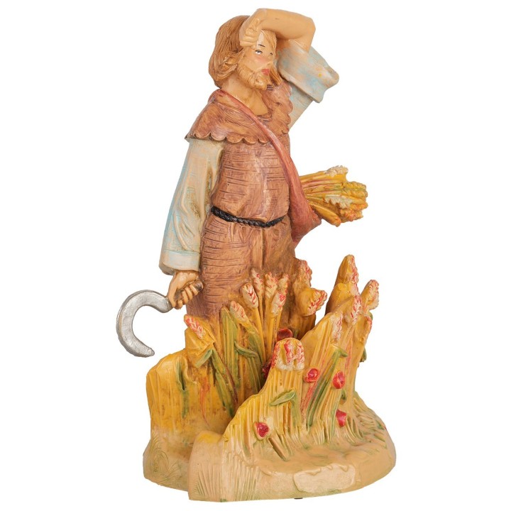Contadino con falcetto 12 cm Fontanini