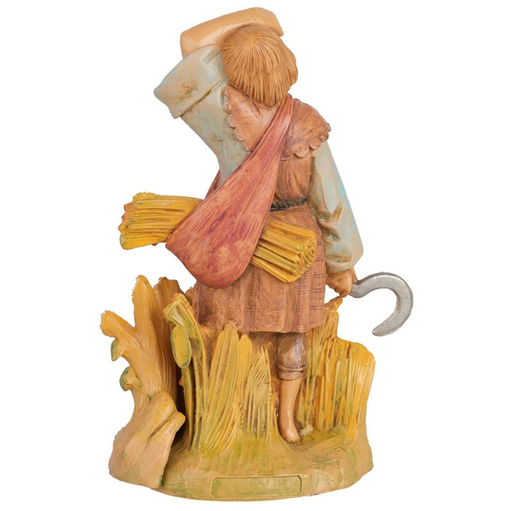 Contadino con falcetto 12 cm Fontanini