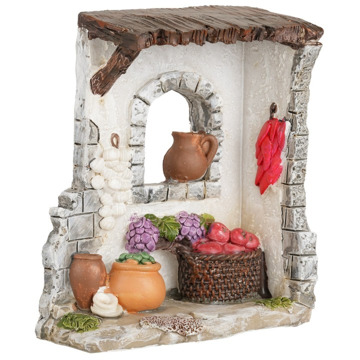 Ambientazione Fruttivendolo cm 9x4x11 h