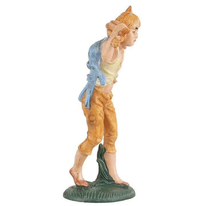 Boscaiolo con fascina sulle spalle 15 cm Euromarchi