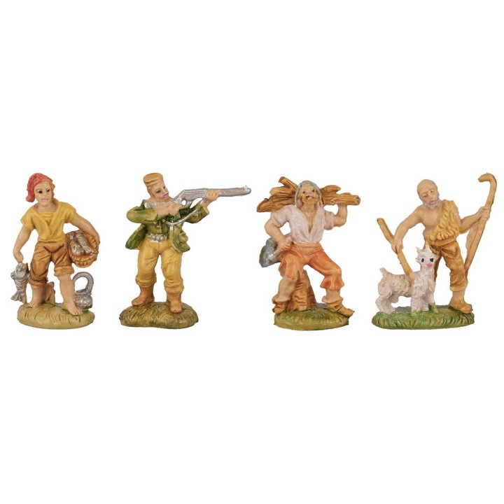 Set 8 figure cm 4 Euromarchi