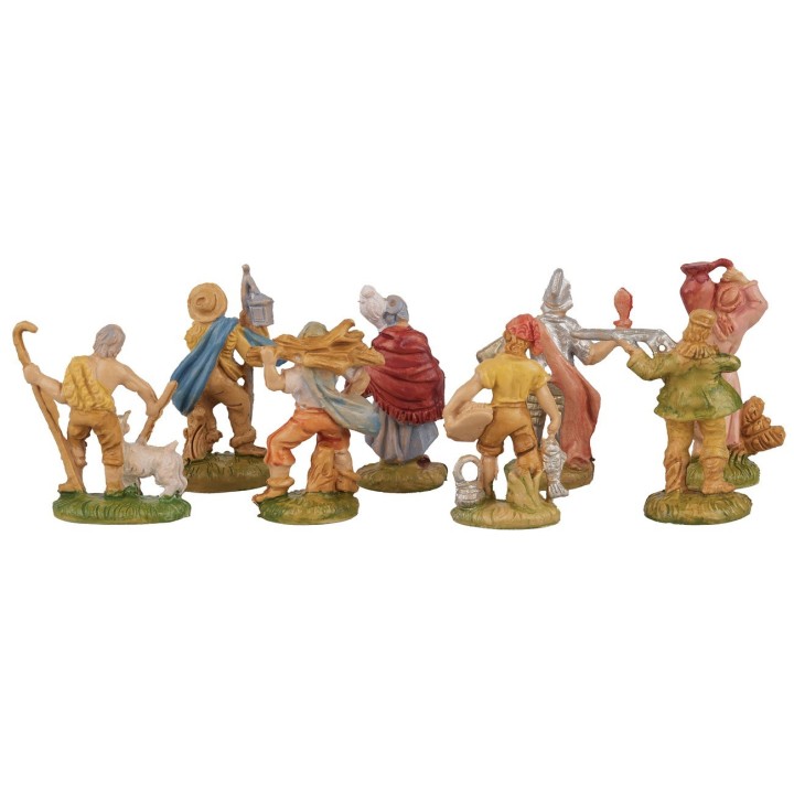 Set 8 figure cm 4 Euromarchi