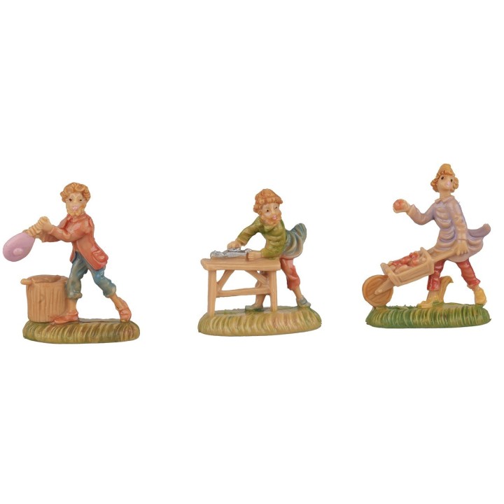Set 6 mestieri 4 cm Euromarchi