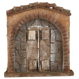 Fachada con puerta cm 15,8x2,3x16,7 h