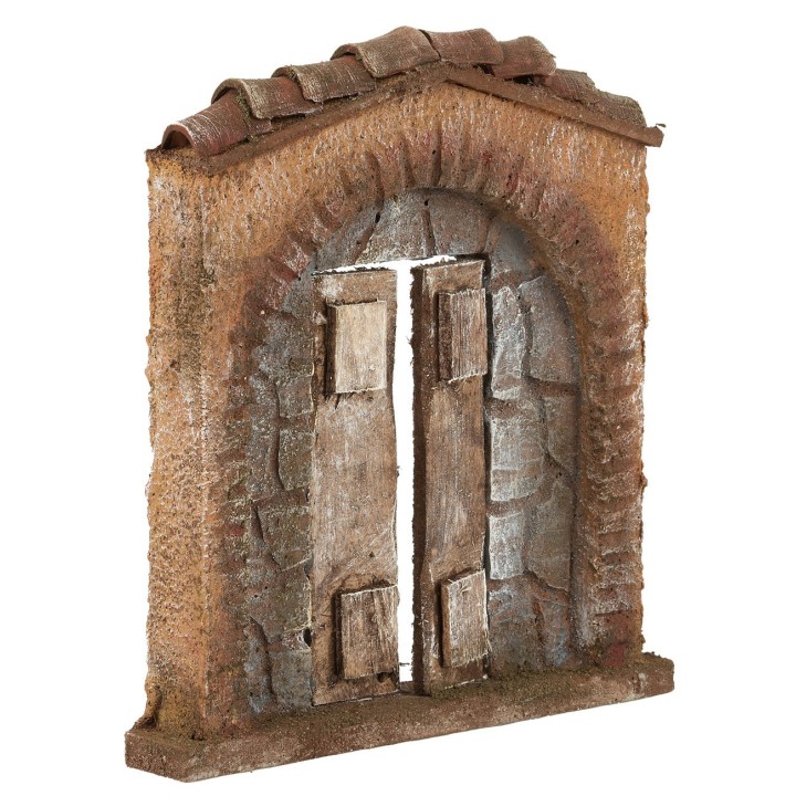Facade with door cm 15.8x2.3x16.7 h
