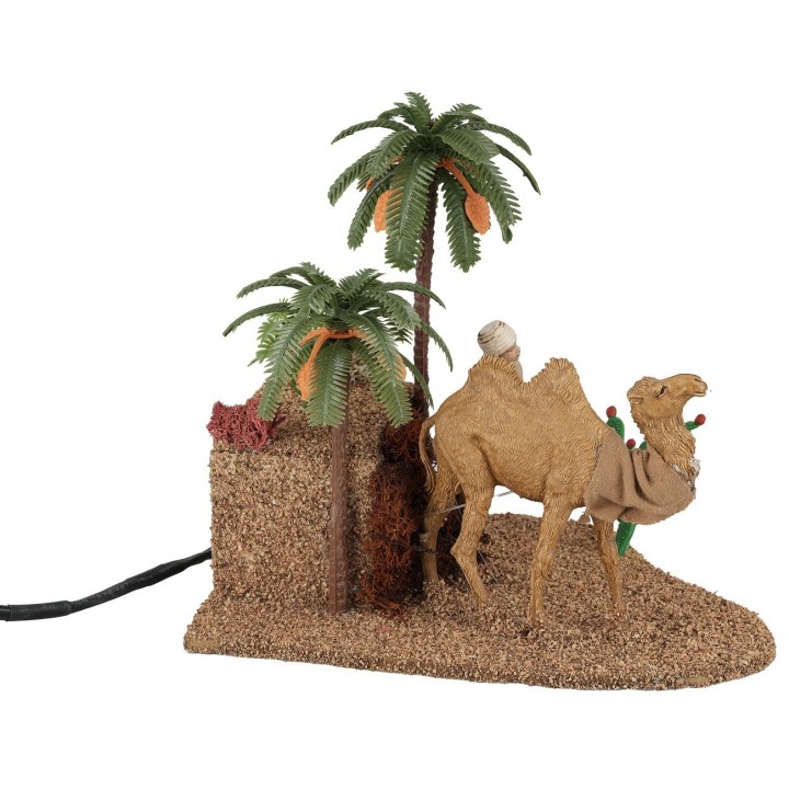 Arabo con cammello con doppio movimento serie 10 cm Landi