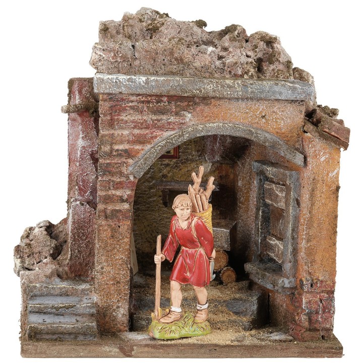 Carpenter's shop cm 19.5x14.5x20 h
