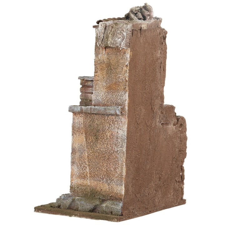 Gruppo di case rustico per statuine della serie 10 cm