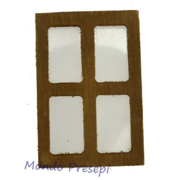 Finestra in legno media cm 4,5x6,5