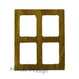 Ventana de madera grande de 5x6 cm