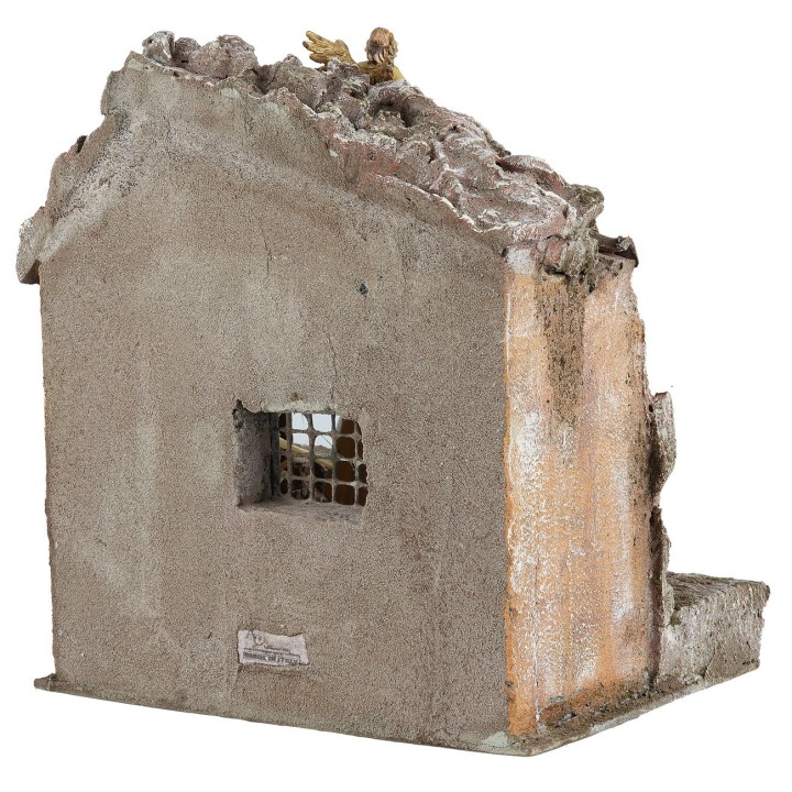 Capanna con statue serie 10 cm